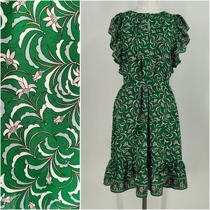 Max Studio Ruffle Sleeve Dress